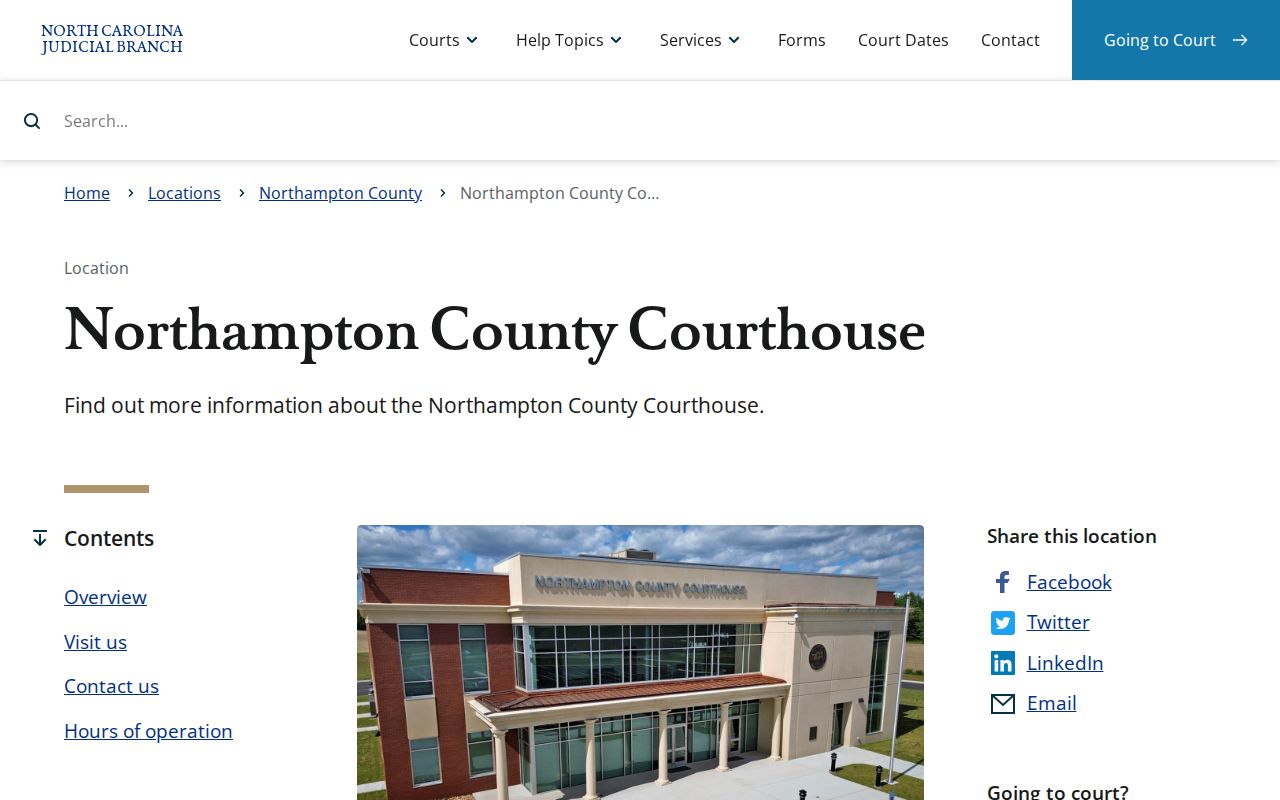 Northampton County criminal records courthouse
